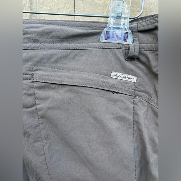 Royal Robbins Nylon Hiking Utility Pants Size 10 - Picture 5 of 6